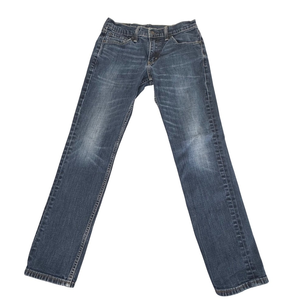 Levi's 511 Slim Fit Jeans Mens 30x30‎ Medium Dark Wash Casual Classic Denim Blue